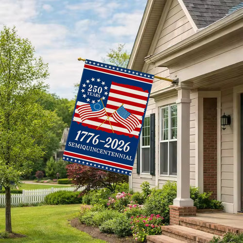 250th Anniversary America Garden Flag, 1776-2026 USA 250 Years Banner