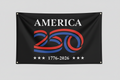 America 250 Outdoor Flag — 1776-2026 Semiquincentennial Banner